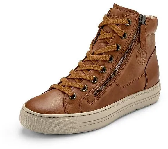 Knöchelhoher Sneaker Paul Green braun, 38,5