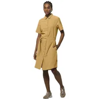 Jack Wolfskin Holiday Midi Kleid - Honey Yellow - XS