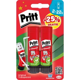 PRITT Klebestift Paw Patrol transparent 2 x 22 g