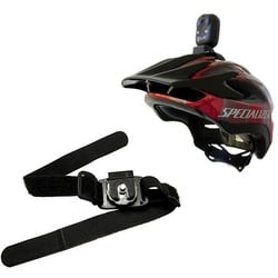 Liquid Image Halterung Halter Stativ für Action-Cam Kamerastativ (Action-Camcorder als Helm-Kamera für Sport-Helm Fahrrad Ski Kayak etc) schwarz