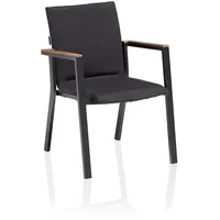 Kettler Rasmus Stapelsessel 60 x 62 x 85 cm grau