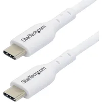 Startech StarTech.com 2m USB-C Schnellladekabel, USBC Kabel, USB 2.0 Typ-C Laptop Ladekabel, 60W Power Delivery, USB-C auf USB-C, Weiß