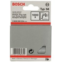 Bosch Professional Typ 58 Tacker-Klammern 6x13mm, 1000er-Pack (2609200234)