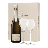 Champagner Louis Roederer - Collection 244 - Coffret 2 Champagnergläser