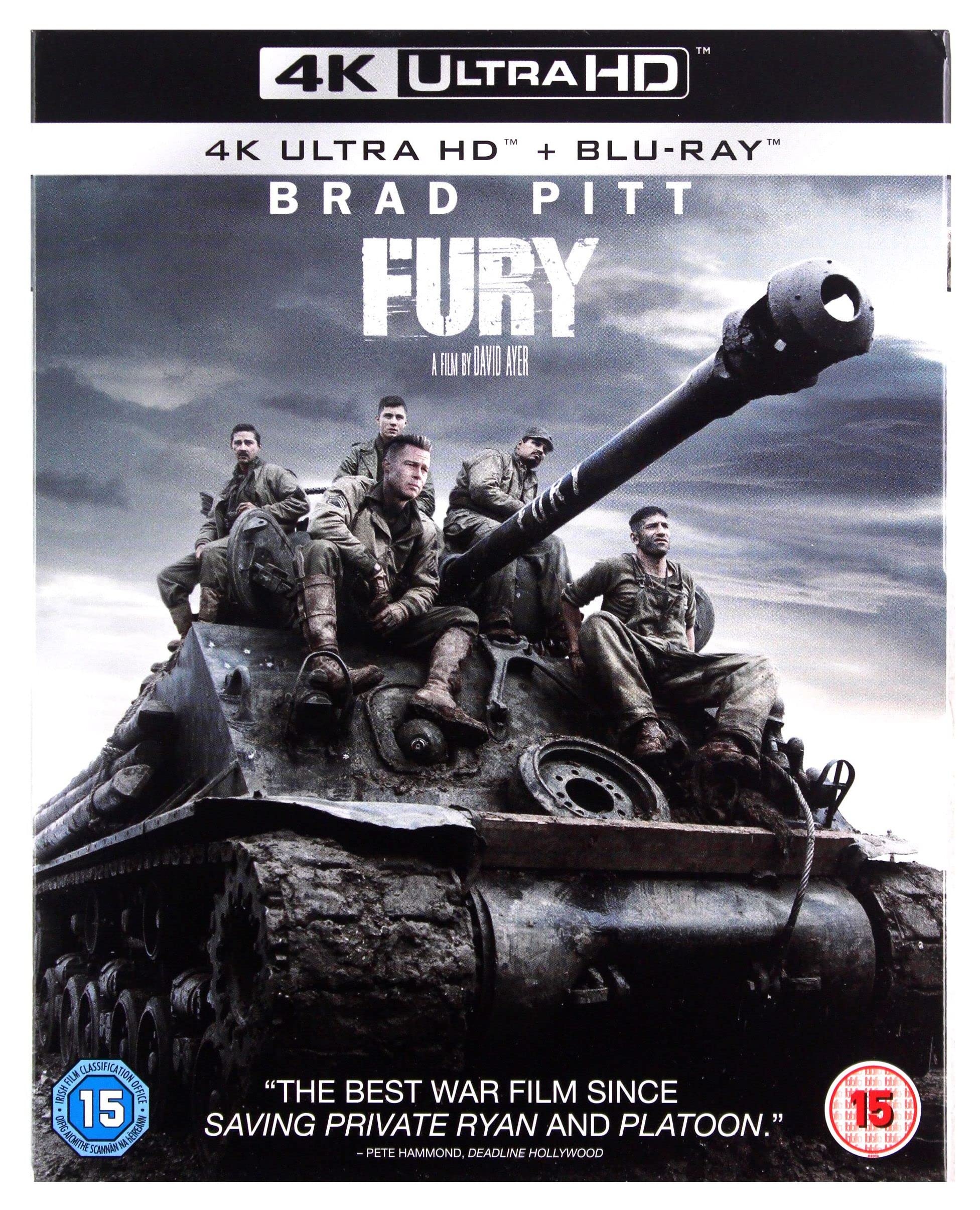 Fury 4K Ultra-HD + BLU RAY 2018 [Blu-ray] [UK Import]
