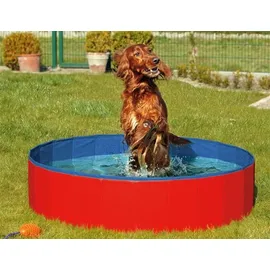 Karlie Doggy Pool Hundepool 160 cm Blau/Rot