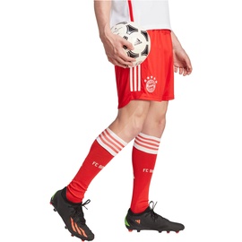 adidas FC Bayern München 23/24 Heim Fußballshorts Herren rot L