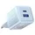 Vention Wandladegerät, mit 2 Ports USB-C USB 30W Blau