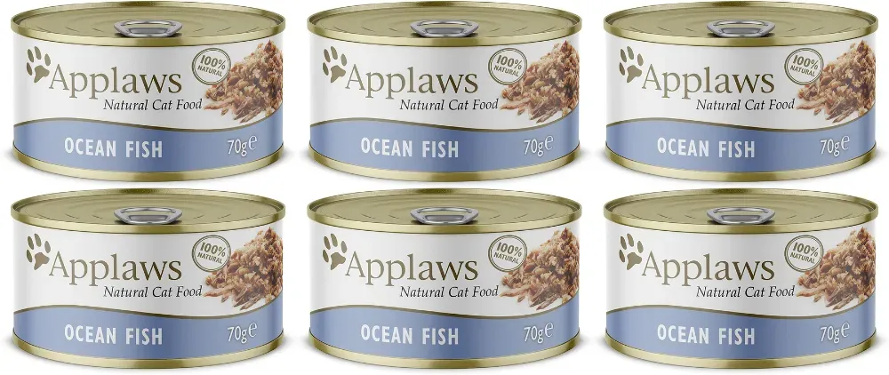 Applaws Oceanic Fish 6x70g (Rabatt für Stammkunden 3%)