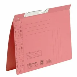 Elba Pendelhefter 100560092 A4 Amtsheftung 320g Karton rot