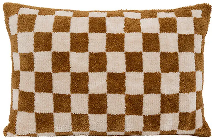 CUSH TUFT KARIERT COR OC 38x58