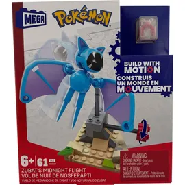 Mega Creative MEGA Pokémon Zubats Mitternachtsflug 61-tlg. HKT19