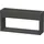 Duravit Wandregal 50 cm Ketho Graphit-Matt
