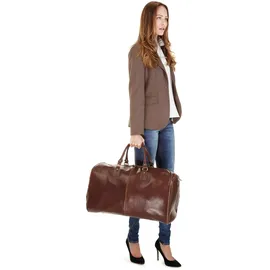 Piké Reisetasche Gr. 56 cm x 35 cm braun