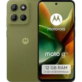 Motorola Moto G15 4 GB RAM 128 GB Iguana Green