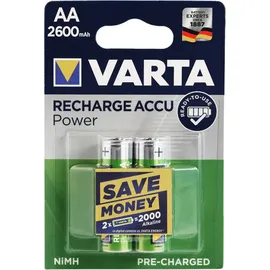 Varta Recharge Accu Power AA 2600 mAh 2 St.
