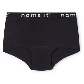 NAME IT Nkfhipster 2P Noos Unterhose, Black/Pack:w/ Black, 116 EU - 116