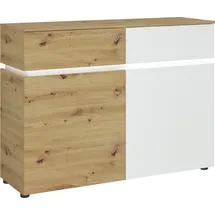 Home Affaire Sideboard Luci, Breite 120 cm weiß
