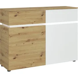 Home Affaire Sideboard Luci, Breite 120 cm weiß