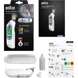 Braun ThermoScan 7+ IRT6525WE Ohrthermometer