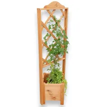 Promadino Eck-Pflanzkasten Botanica 47 x 140 cm Braun