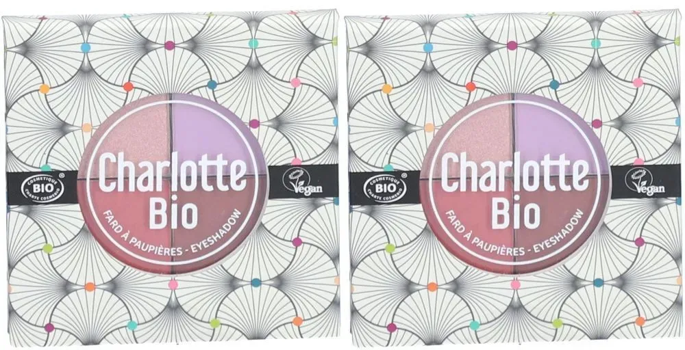 Charlotte Bio Die 4er Palette BIO Lidschatten - Luxury