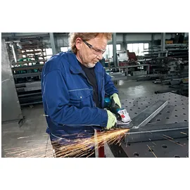 Bosch GWS 18V-10 Professional ohne Akku + L-Boxx 06019J4003