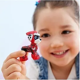 Paw Patrol Mighty Kinofilm Fahrzeug von Marshall mit Welpenfigur Rot/Gelb