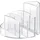HAN Stiftehalter RONDO transparent Polystyrol 9 Fächer 14,0 x 14,0 x 10,9 cm