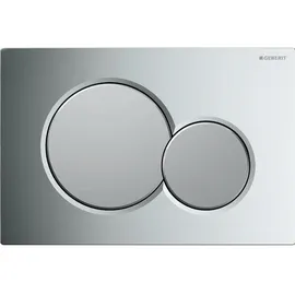 Geberit Sigma01 Betätigungsplatte hochglanz-verchromt Tasten mattverchromt