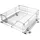 Maximex Schrankauszug Midi 51 x 18,5 x 40 cm Silber