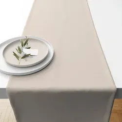 AMBIENTE Tischläufer 40x150 cm moonbeam 16600071