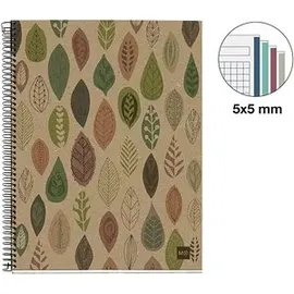 Miquelrius Collegeblock Eco Design A4 kariert mehrfarbig