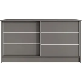 beautysofa MIRELA 161 x 85 x 43,5 cm Grau