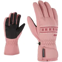 Ziener Lailla Ski-Handschuhe/Wintersport | wasserdicht, PFC frei, Rose Blossom,