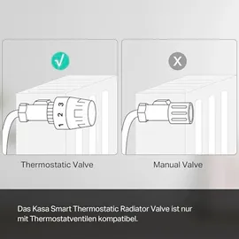 TP-Link Kasa KE100 Heizkörperthermostat Smart Home