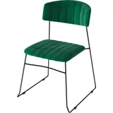 Essentials Stapelstuhl Mundo 54 x 55 x 79 cm grün 1 St.