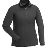PINEWOOD Abisko Merino Base Layer Damen Smoke Black XXL