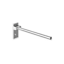 Hewi System 900 Mobiler Stützklappgriff 900.50.40040 Ausladung 600 mm, Edelstahl verchromt