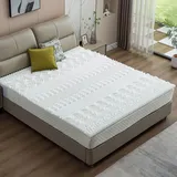 AMBINESS® Matratzen Topper Memory Foam | 7 Größen | 80x200cm - 180x200cm | 5cm Dicker Memory-Schaum | orthopädisch temperaturregulierend Maschinenwaschbar | Öko-Tex | 140x190cm