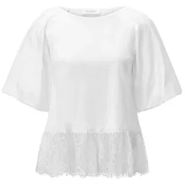 RICH & ROYAL Babydollshirt Weiß L