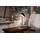 OTTO home Tischleuchte Akku Tischlampe Gerrin Indoor Outdoor, magnetischer Flaschenaufsatz, Dimmfunktion, Memoryfunktion, LED fest integriert, Warmweiß, Pilzlampe Flaschenaufsatz, Regulierung der Lichtstärke, Pilz, Lampe schwarz