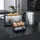 Arendo Wasserkocher 1,5 l Silber