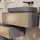 Hansgrohe Waschtischunterschrank 1 Auszug 98 x 55 x 27,5 cm Schiefergrau Matt/Bronze Struktur