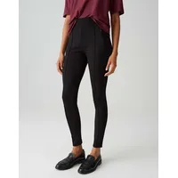 Opus Damen Leggings | Leggings EKAJA Slim aus Ecovero Viskose Mix Black, 40 - 40W