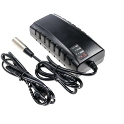 BMZ Fahrradklingel Ladegerät CHARGER Elektro Fahrrad 36V Pedelec E schwarz