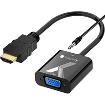 TECHLY HDMI-VGA Konverter HDMI Stecker 0,1 m Schwarz