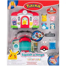 Pokémon Center Playset - Squishalongs 3 cm
