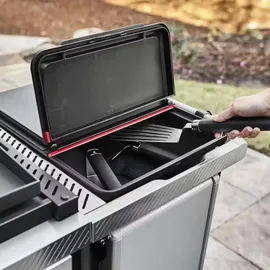 Weber Plancha Aufbewahrungsbehälter 76 cm Kunststoff schwarz