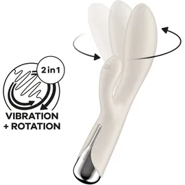 Satisfyer Spinning Rabbit 1, Vibrator - Weiss